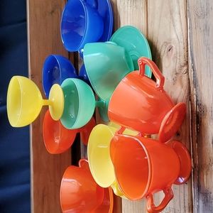Vtg Fire King 🌈 14pc set